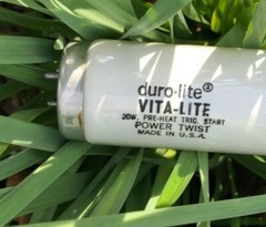 NEW VITA-LITE FULL SPECTRUM TH12 POWERTWIST F20T12 Duro-Test 20w light bulb 24″