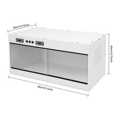 Reptile Lounge Habitat with Intelligent Thermostat, Reptile Pet Breeding Box