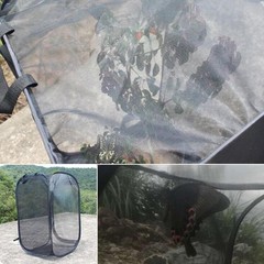 Foldable Insect Butterfly Habitat Mesh Cage Housing Enclosure Cage for Garden