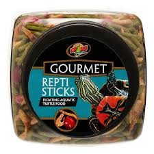 Zoo Med Gourmet Reptisticks Floating Aquatic Turtle Food Healthy Meal 4.5 oz