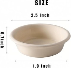 100Pcs 1oz Biodegradable Crested Gecko Food Cups fit Reptile Food Dish or Wat…