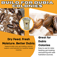 TC INSECTS Dubia Chow Premium Food for Dubia Roaches