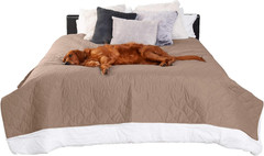 Waterproof & Non-Slip Queen Size Mattress Cover Protector for Dogs & Cats