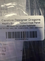carolina Designer Dragons reptile Basics Radiant heat panel 12 x 24″ new