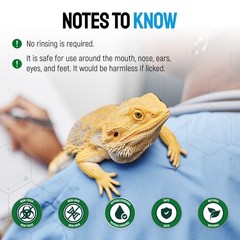 Reptile Wound Care Spray with Silver – for Wounds, Cuts, Scale Rot, Burns, So…