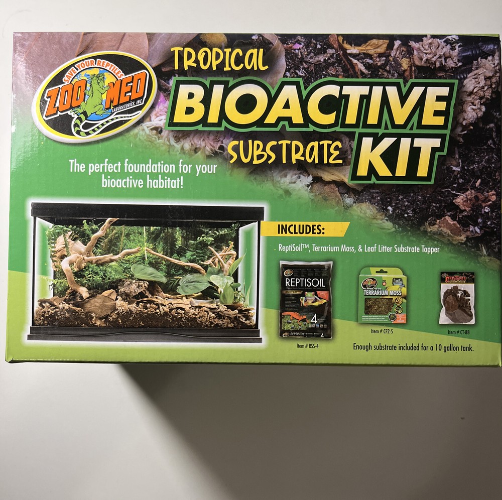 Zoo Med Tropical Bioactive Substrate Kit – 1 Count Package
