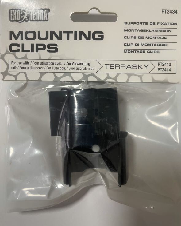 Exo Terra Terrasky UV, LD Light Clips – PT2434