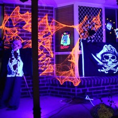 Atfoyer 40W LED Black Light Bar for Glow Party, Blacklight with Plug