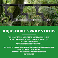 Set of 2 Adjustable 1/4″ Reptile Misting Nozzles