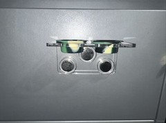 Gecko Feeder Ledge For Reptiles With Food Grade Silicone Feeder Cups