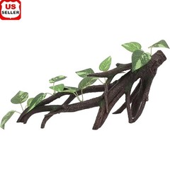 Reptile Branch Terrarium Habitat Decoration Climbing Crested Gecko Lizard Snake