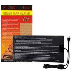 Aiicioo Reptile Heating Pad – Heater Heat Mat for Reptiles 24 Watt