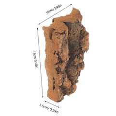 6pcs Reptile Substrate Natural Cork Bark Terrarium Background – Turtle Tank