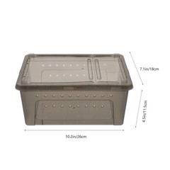 Container for Reptiles Insect Keeper Box Feeding Practical Breeding