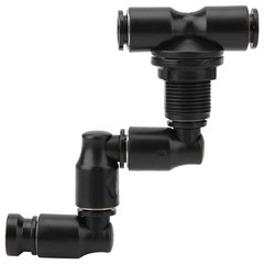 Reptiles Fogger Mist Sprinkler, 360°Adjustable Double Head Reptiles Fogger