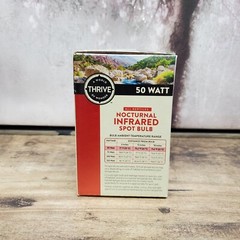 NOCTURNAL INFRARED HEAT LAMP/SPOT BULB REPTILE THRIVE 50 WATT