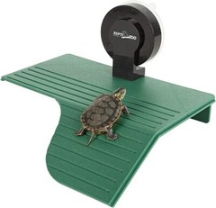 Reptile Turtle Basking Resting Terrace Baby Tortoise ClimbRamp Aquarium Platform