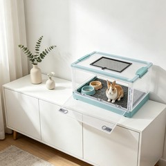 Foldable Reptile Terrarium, Snake Reptile Tank, Reptile Tank with Full View