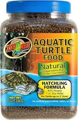 Zoo Med Aquatic Turtle Food Hatchling Formula Micro Pellets 8-Ounce
