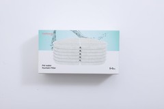 6 Pack of Filter & 6 Pump Sponges FEELNEEDY only for (FN-W05) 7L/1.8Gal Dog W…