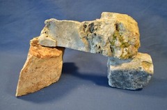 NATURAL REAL STONE ROCK CAVE BRIDGE REPTILE BASKING AQUARIUM PETS,OZARK MTNS