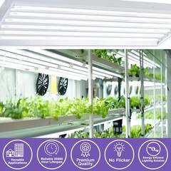 F54T5/865/HO 54 Watt 46 Inch T5 Fluorescent Tube Light Bulb, T5 54W Grow Ligh…