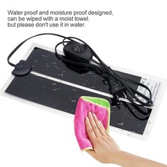 Reptile Heating Pad with Temperature Adjustment 7W/ 14W/ 20W Under Tank Terra…