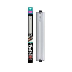 Arcadia Pro T5 UVB Lighting Kit – 24W – Dragon 1 Count (Pack of 1) Silver
