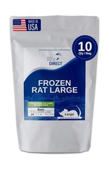 MiceDirect Frozen Rat Large Feeder Food Adult Ball Pythons, Monitors, Lizards…