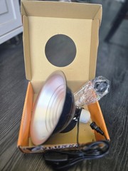 Fluker’s Deluxe Clamp Lamp with Switch for Reptiles 8.5″ 150W NIB