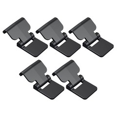 5Pcs Black ABS Aquarium Lid Fasteners Terrarium Clips for Feeding Tanks