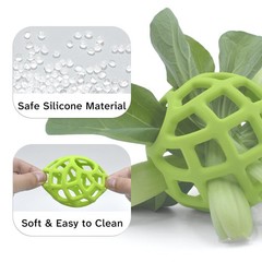 Turtle Feeding with Suction Cup, Silicone Foraging , Interactive Turtle Tank …