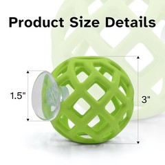 Turtle Feeding with Suction Cup, Silicone Foraging , Interactive Turtle Tank …