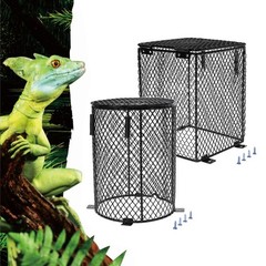 Reptile Heating Bulb Lamp Protector Heat Bulb Mesh Cover Ceramic Light Lampshade