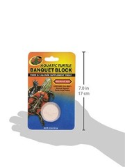 Zoo Med Aquatic Turtle Banquet Block Calcium Treat 0.5 Ounce for Turtles