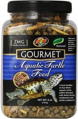 Zoo Med All Natural Gourmet Aquatic Turtle Food Pellets 6 ounces – 2 Pack