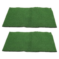 2 PCS Simulation Reptile Turf Artificial Grass for Turtle Basking Floating Dock