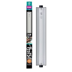 Arcadia T5 UVB Reptile Light Fixture Kit 22.5″ Long 24 Watts 12% UVB Desert –…