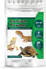 Cocoo Reptile Calcium Powder, Ideal for Leopard Geckos, Chameleons, Iguanas, Tur