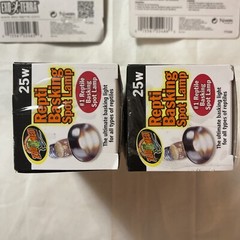 Reptile Supplies Lot (New) 🐍 🦎 Thermometer /Hygrometer / 2 Basking Lamp Bulbs