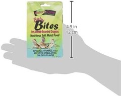 Nature Zone Juvenile Bearded Dragon Baby Bites Nutritious Soft Moist Food 2 oz
