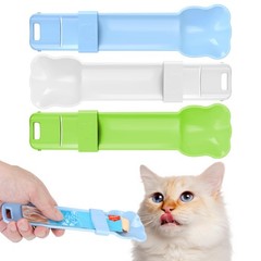 3pcs Cat Strip Feeders, Cat Lickable Puree Treat Food Dispenser, Kitten Strip…