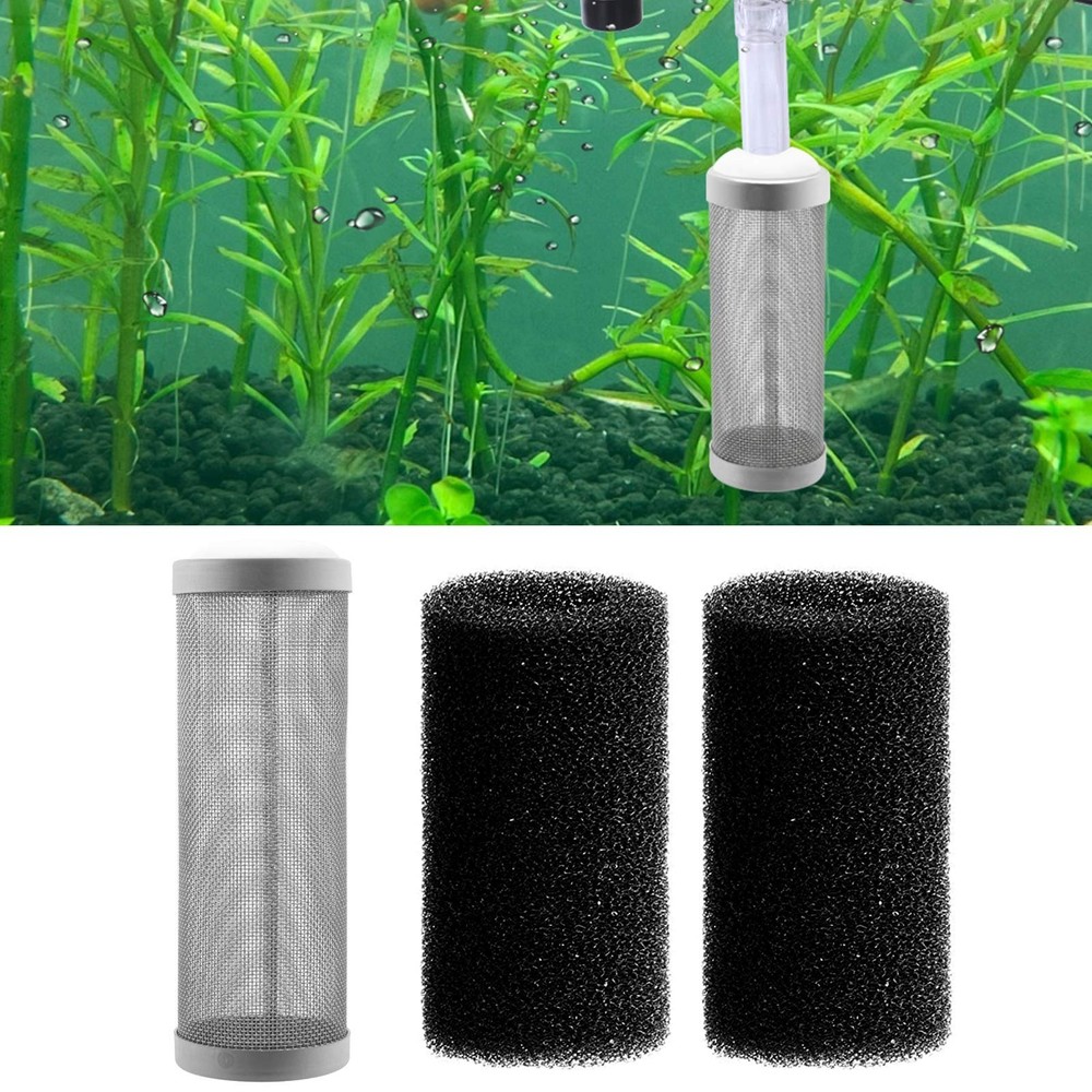 16mm Stainless Steel Aquarium Mesh Net Filter Guard Fish Shrimp Inflow Inlet …