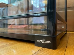 50 Gallon Glass Reptile Terrarium with Front Opening Doors