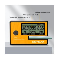 Labs Tint Meter Works on Side Windows, Digital Tint Solar Film Car Transmissi…