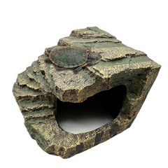 Tfwadmx Tortoise Basking Platform, Crested Gecko Hide, Reptile Cave Hideout w…