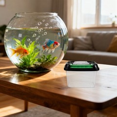 Outdoor Pet Breeding Box Insect Container Fish Plastic Turtle Tank