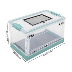Foldable Reptile Terrarium, Snake Reptile Tank, Reptile Tank with Full View