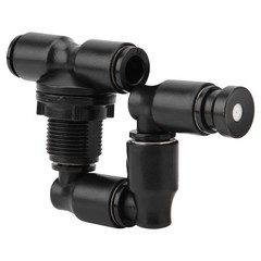 Reptiles Fogger Mist Sprinkler, 360°Adjustable Double Head Reptiles Fogger