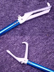 SNAKE TONGS Reptile Grabber Catcher Wide Jaw Handling Tool 60 Inch Wide Jaw